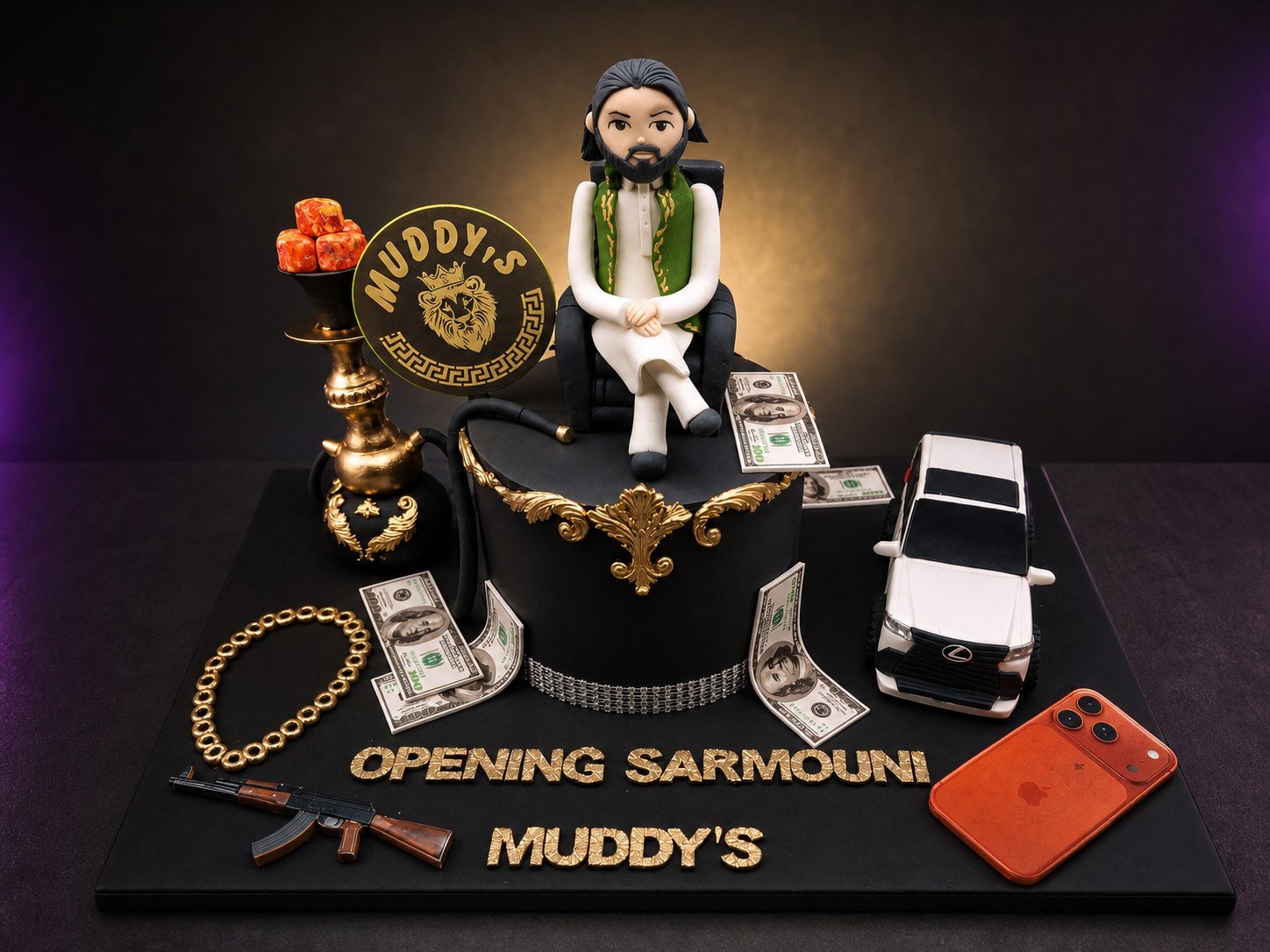 Male Figure Theme Cake